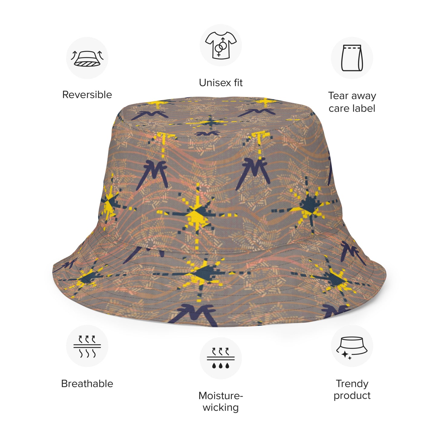Monstrosity Reversible bucket hat