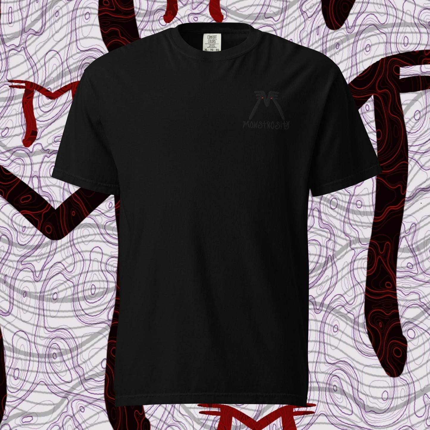 Unisex garment-dyed heavyweight t-shirt