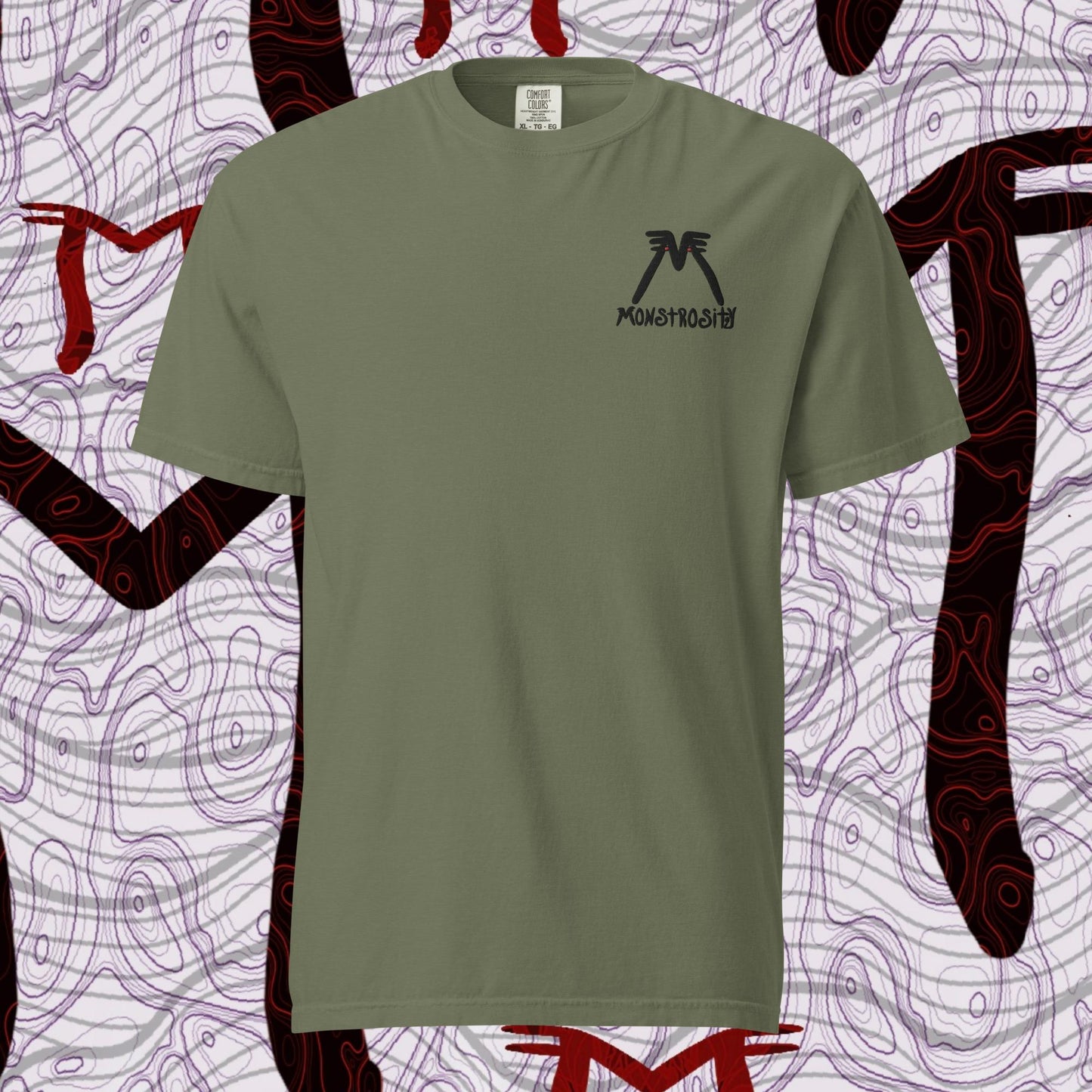 Unisex garment-dyed heavyweight t-shirt