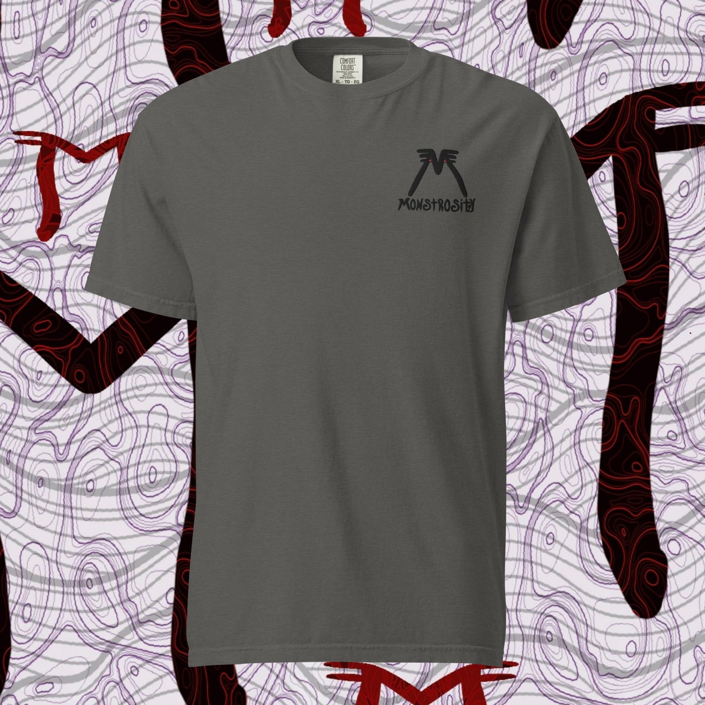 Unisex garment-dyed heavyweight t-shirt