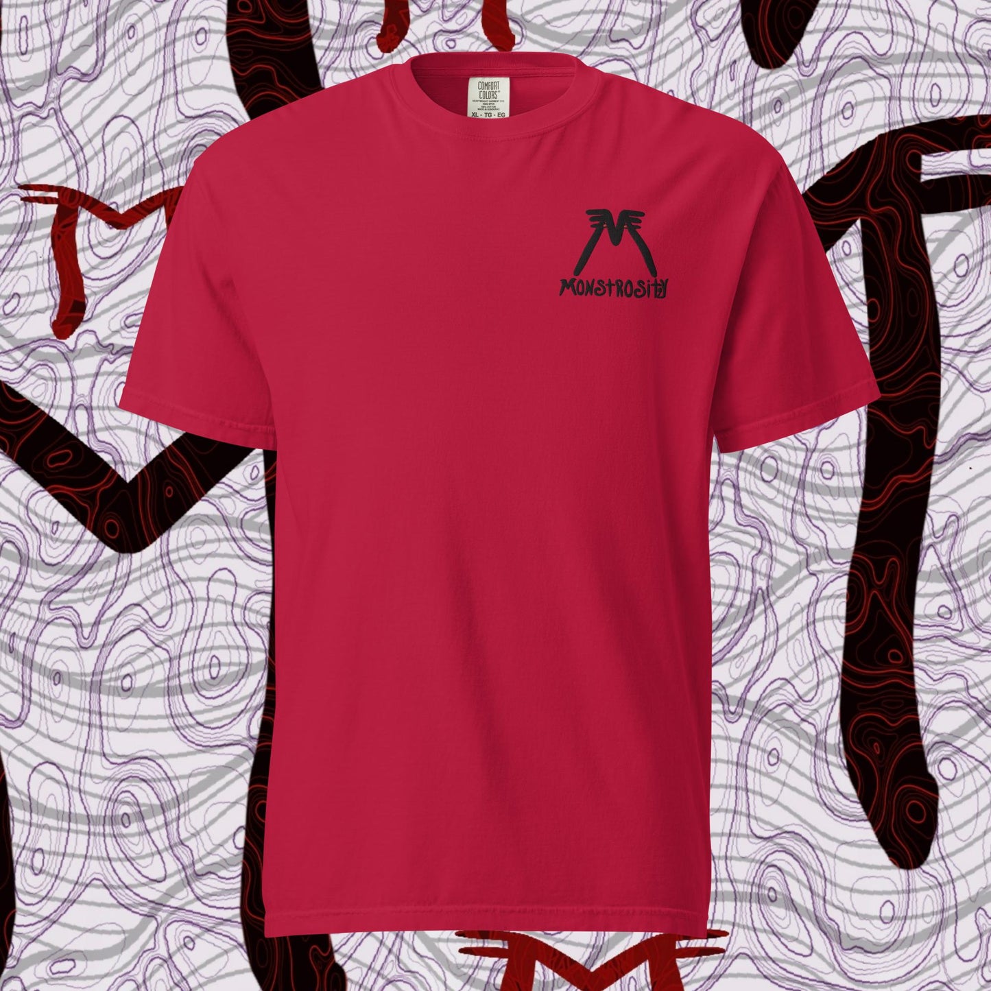 Unisex garment-dyed heavyweight t-shirt