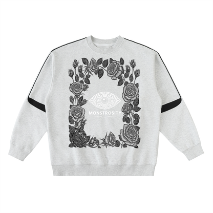Eyem Oversized Crewneck Taped Sweatshirt