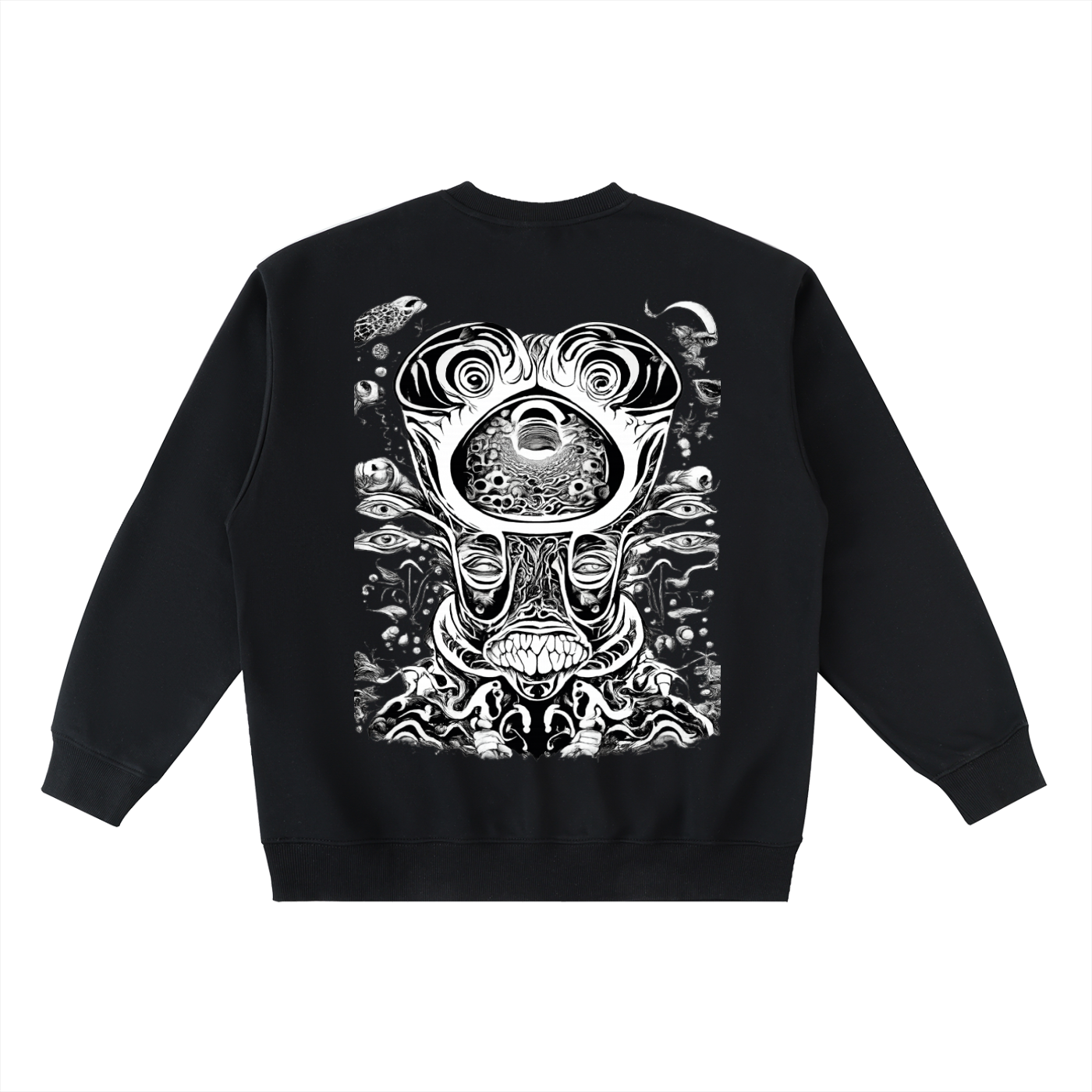 Eyem Oversized Crewneck Taped Sweatshirt