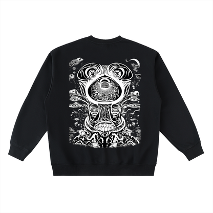 Eyem Oversized Crewneck Taped Sweatshirt
