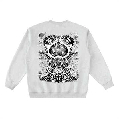 Eyem Oversized Crewneck Taped Sweatshirt