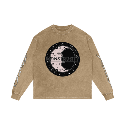 Astral valley long sleeve acid wash