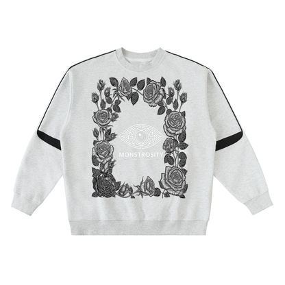 Eyem Oversized Crewneck Taped Sweatshirt