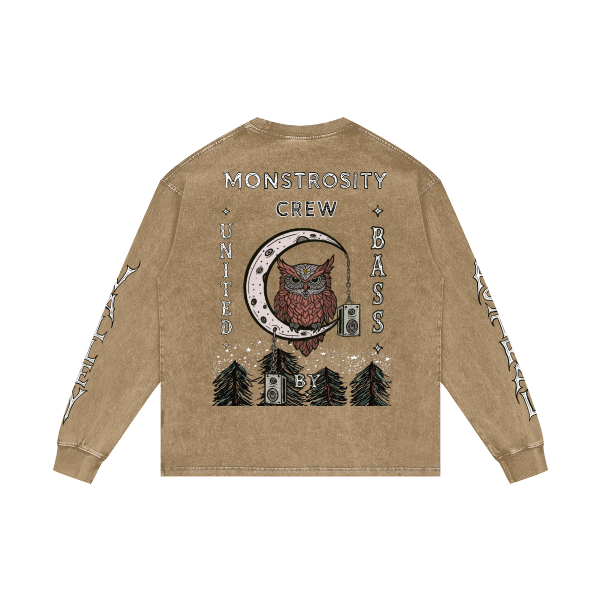 Astral valley long sleeve acid wash