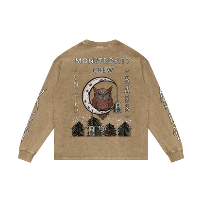 Astral valley long sleeve acid wash