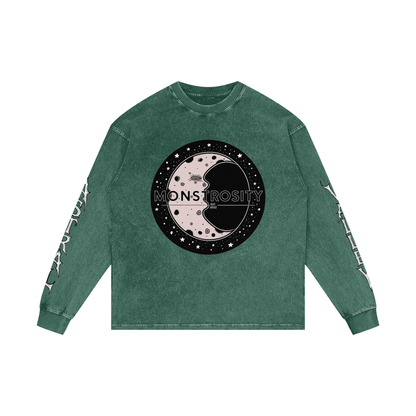 Astral valley long sleeve acid wash
