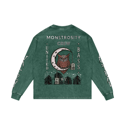Astral valley long sleeve acid wash