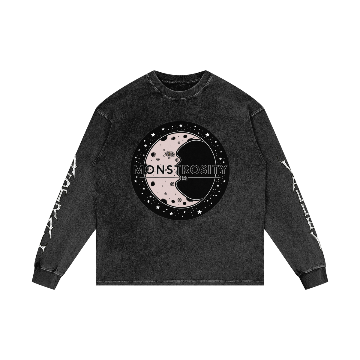 Astral valley long sleeve acid wash