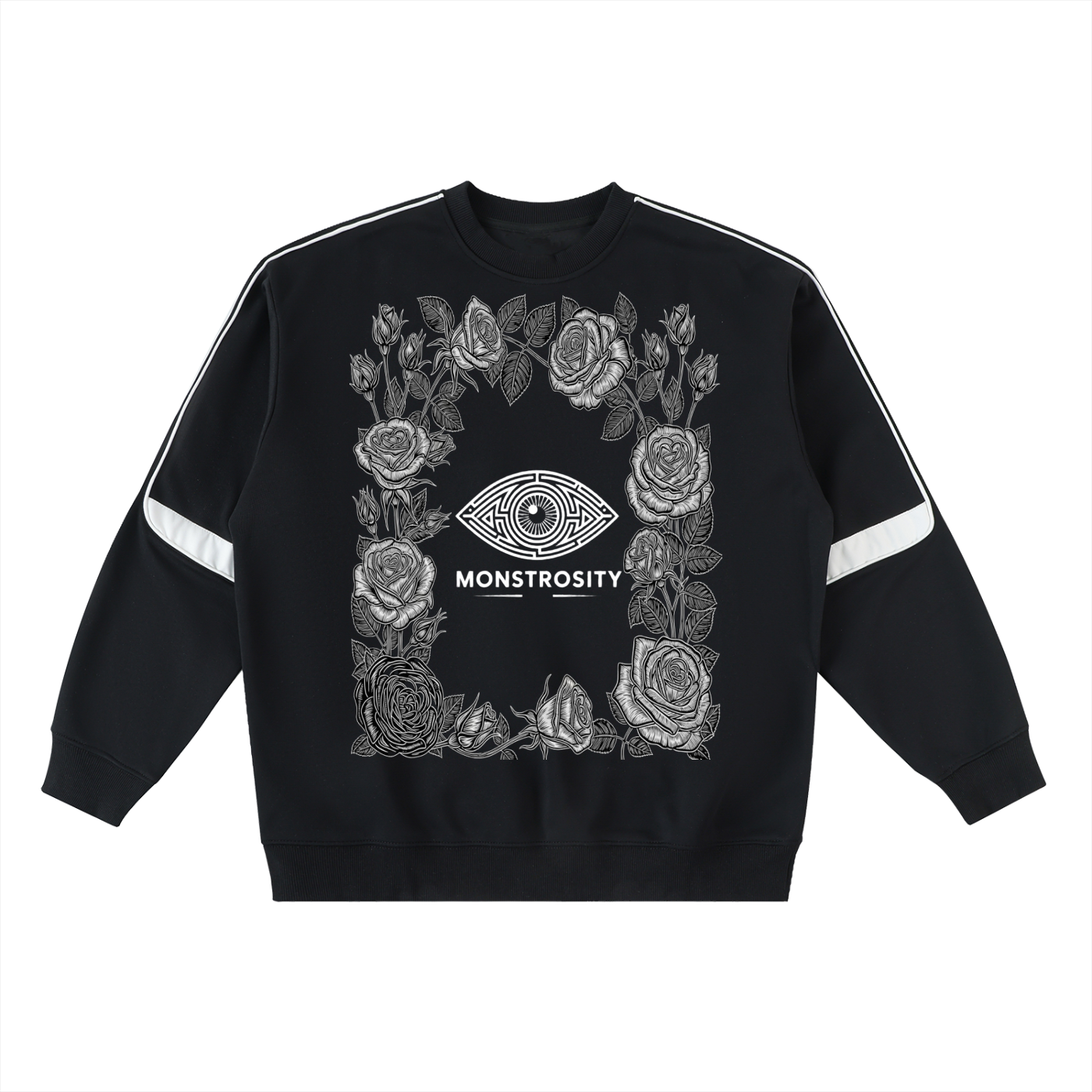 Eyem Oversized Crewneck Taped Sweatshirt