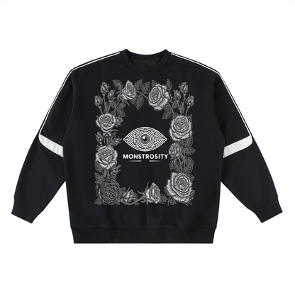 Eyem Oversized Crewneck Taped Sweatshirt