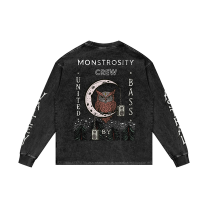 Astral valley long sleeve acid wash