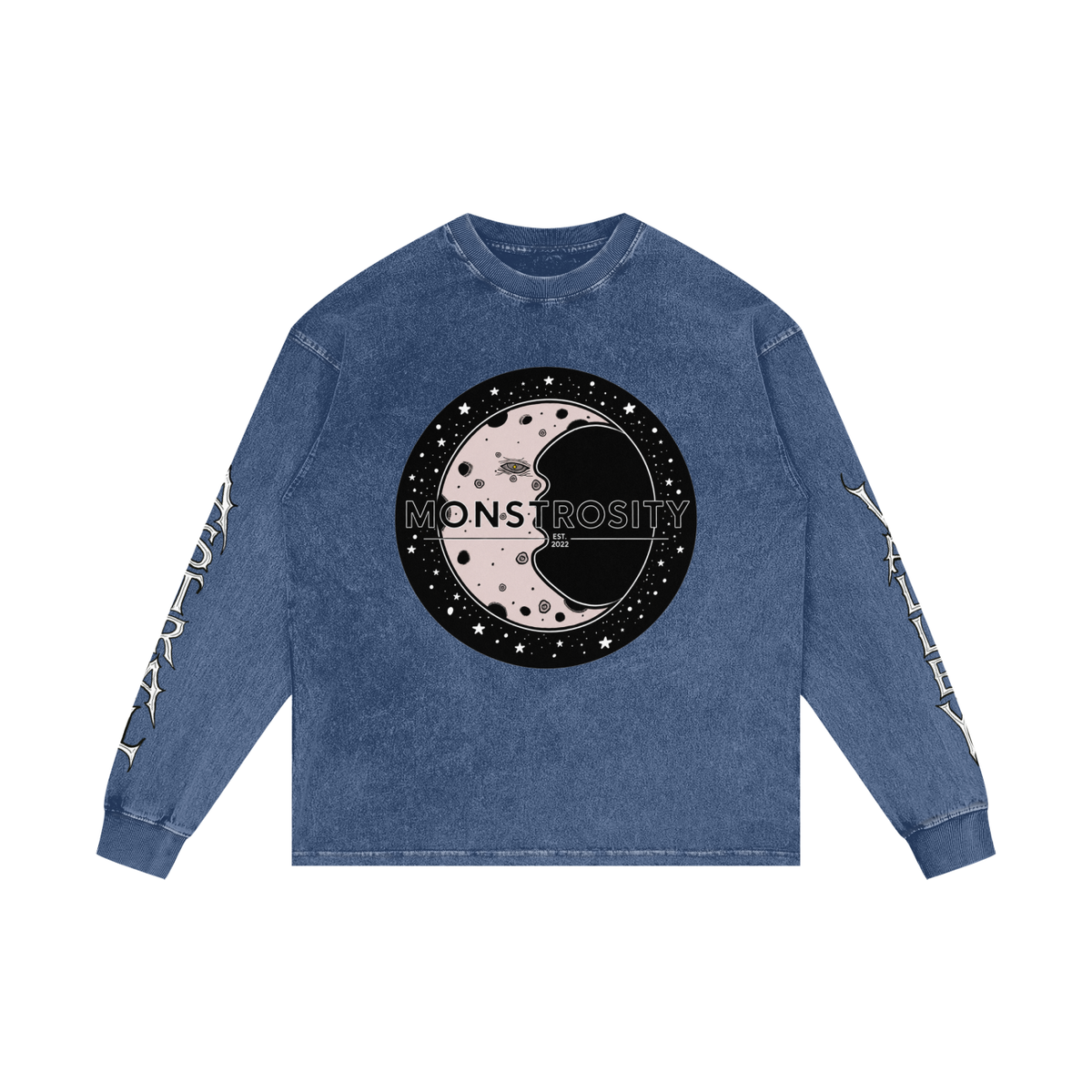 Astral valley long sleeve acid wash