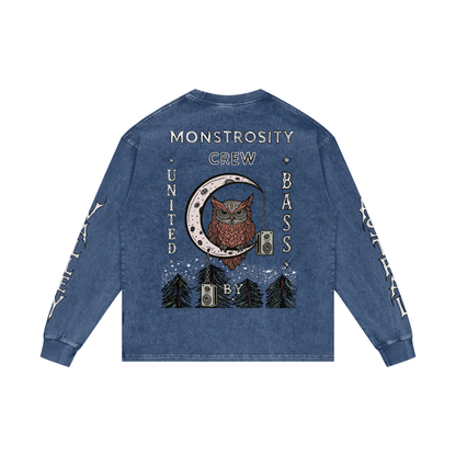 Astral valley long sleeve acid wash