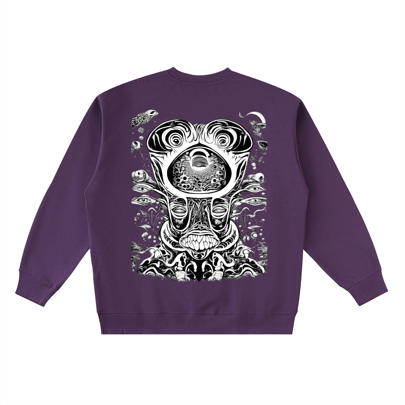 Eyem Oversized Crewneck Taped Sweatshirt