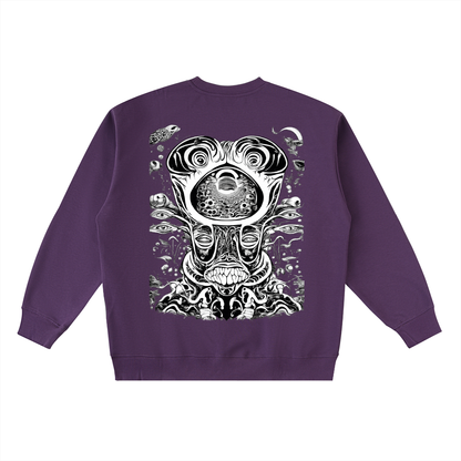 Eyem Oversized Crewneck Taped Sweatshirt