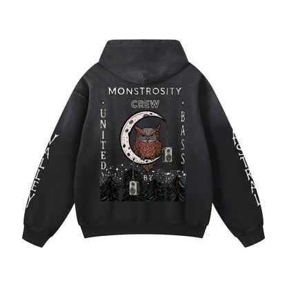 Astral valley Heavyweight Sunfade Oversized Hoodie