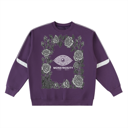 Eyem Oversized Crewneck Taped Sweatshirt