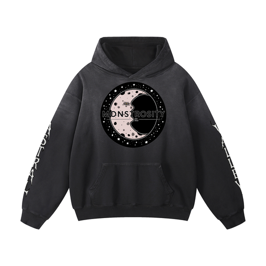 Astral valley Heavyweight Sunfade Oversized Hoodie